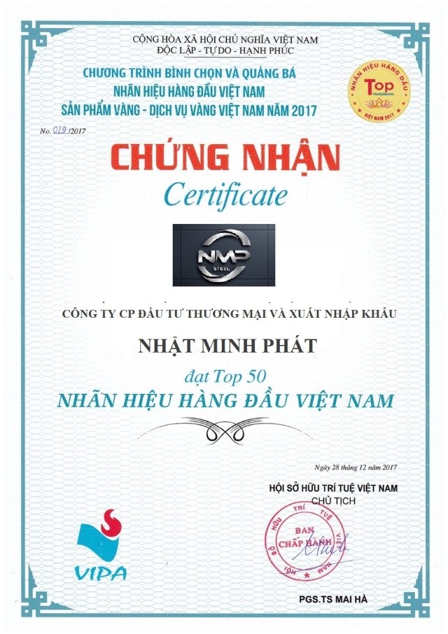 Tốp 50 Nhãn Hiệu Hàng Đầu Việt Nam