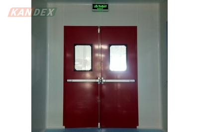 Cửa thoát hiểm 2 cánh có cơ chế hoạt động thế nào?