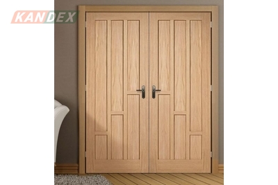 Mẫu cửa thép vân gỗ 2 cánh chọn thế nào hợp phong thuỷ?