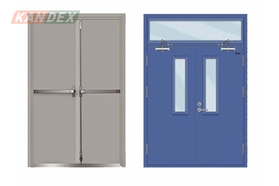 Cửa thép chống cháy 2 cánh bảo vệ tính mạng tài sản thế nào?