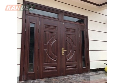 Ưu điểm của cửa thép vân gỗ - Đẹp sang, kiểu dáng đa dạng