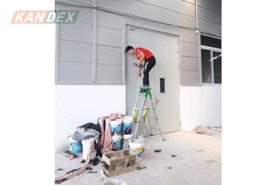 Cửa thép chống cháy của Kandex Việt Nam dễ bị han gỉ không?