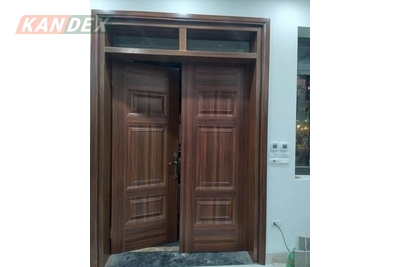 Cửa sắt vân gỗ - Bí kíp \