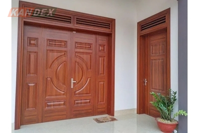 Cửa thép vân gỗ- Đẹp bất chấp thời tiết, sang trọng miễn bàn