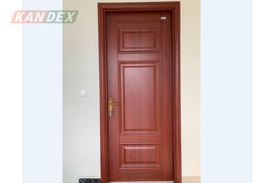 Cấu tạo cửa thép vân gỗ: Cánh cửa có vai trò gì?