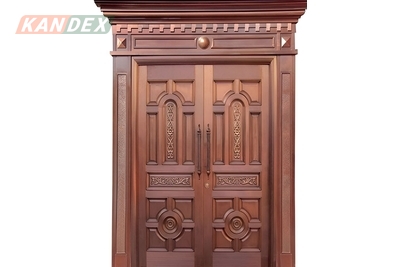 Cửa thép vân gỗ 2 cánh - Nét đẹp tinh tế cho công trình