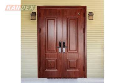 Các mẫu cửa thép vân gỗ 2 cánh Kandex Việt Nam mới nhất!