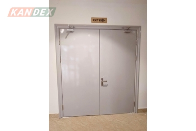 Gioăng cao su của cửa thép chống cháy giãn nở gấp mấy lần?