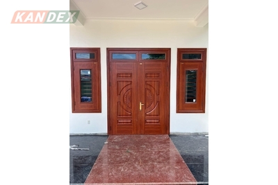 Chiêm ngưỡng 3 mẫu cửa thép vân gỗ dùng phổ biến hiện nay