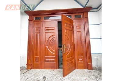 Cửa Thép Sơn Tĩnh Điện Vân Gỗ - 3+ Lưu Ý Xây Ô Chờ Chuẩn