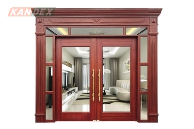 Cửa Thép Vân Gỗ Kính - Kích Thước Lỗ Ban Cửa Chính \