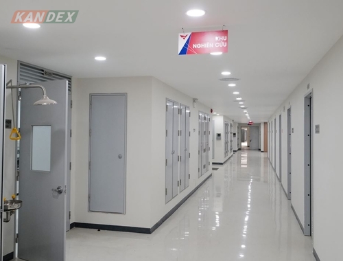 Bán 5 bộ cửa thép chống phóng xạ cho trung tâm nghiên cứu tại Hà Nội