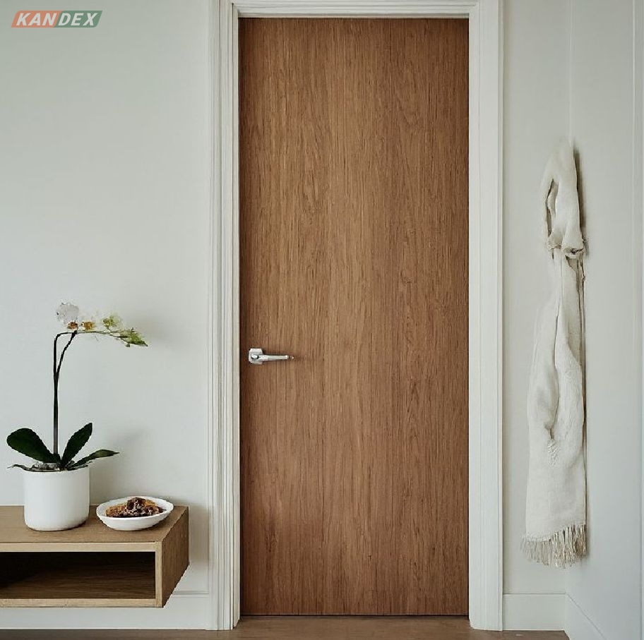 Cửa thép vân gỗ có cấu tạo cứng vững