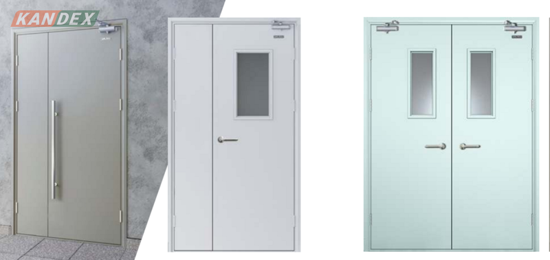 cửa đi 2 cánh lệch
