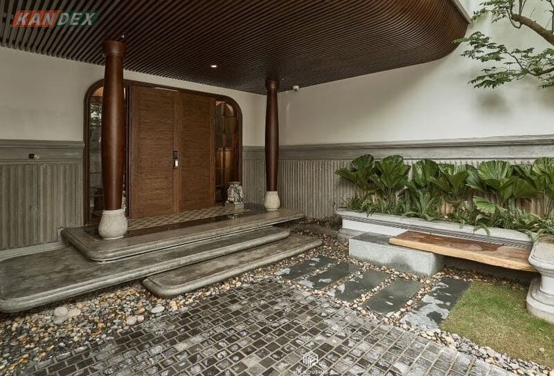 Cửa Thép Sơn Tĩnh Điện Vân Gỗ - 3+ Lưu Ý Xây Ô Chờ Chuẩn