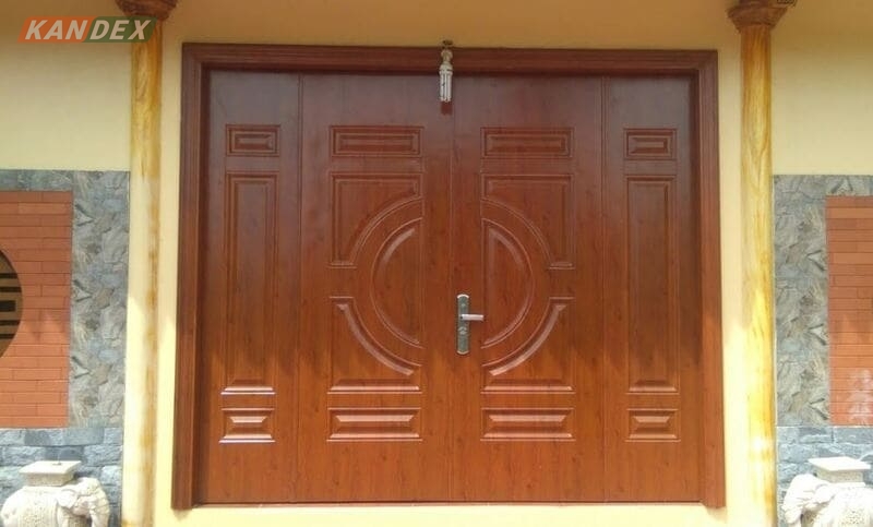 Cửa Thép Vân Gỗ Cao Cấp - BOQ Sai 1 Dòng, Đội Giá Cả Lô!