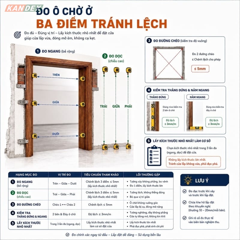 Khuôn Cửa Thép Vân Gỗ Chừa Ô Xây Bao Nhiêu Là Chuẩn?